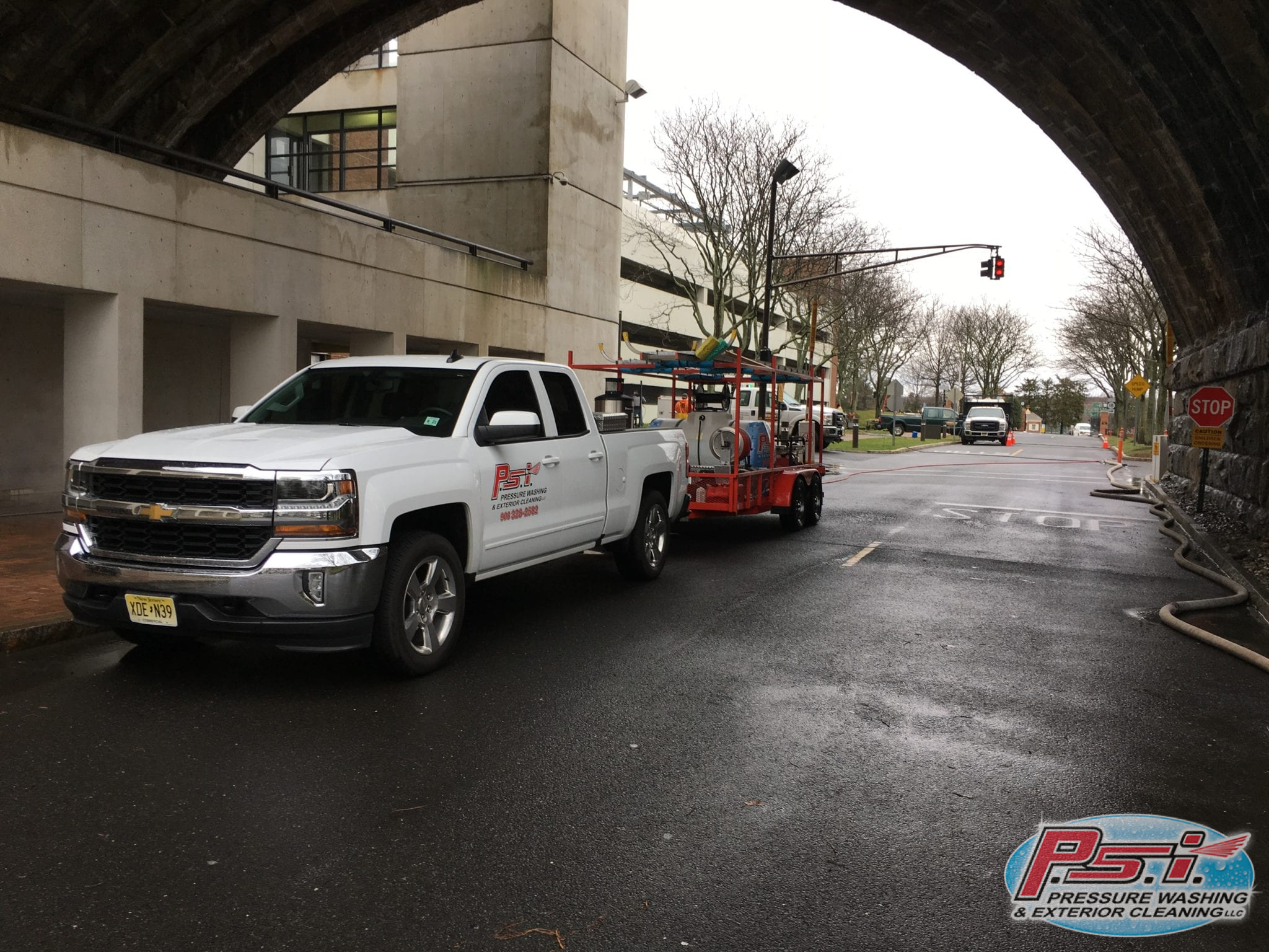 Parking Garage Structure Cleaning