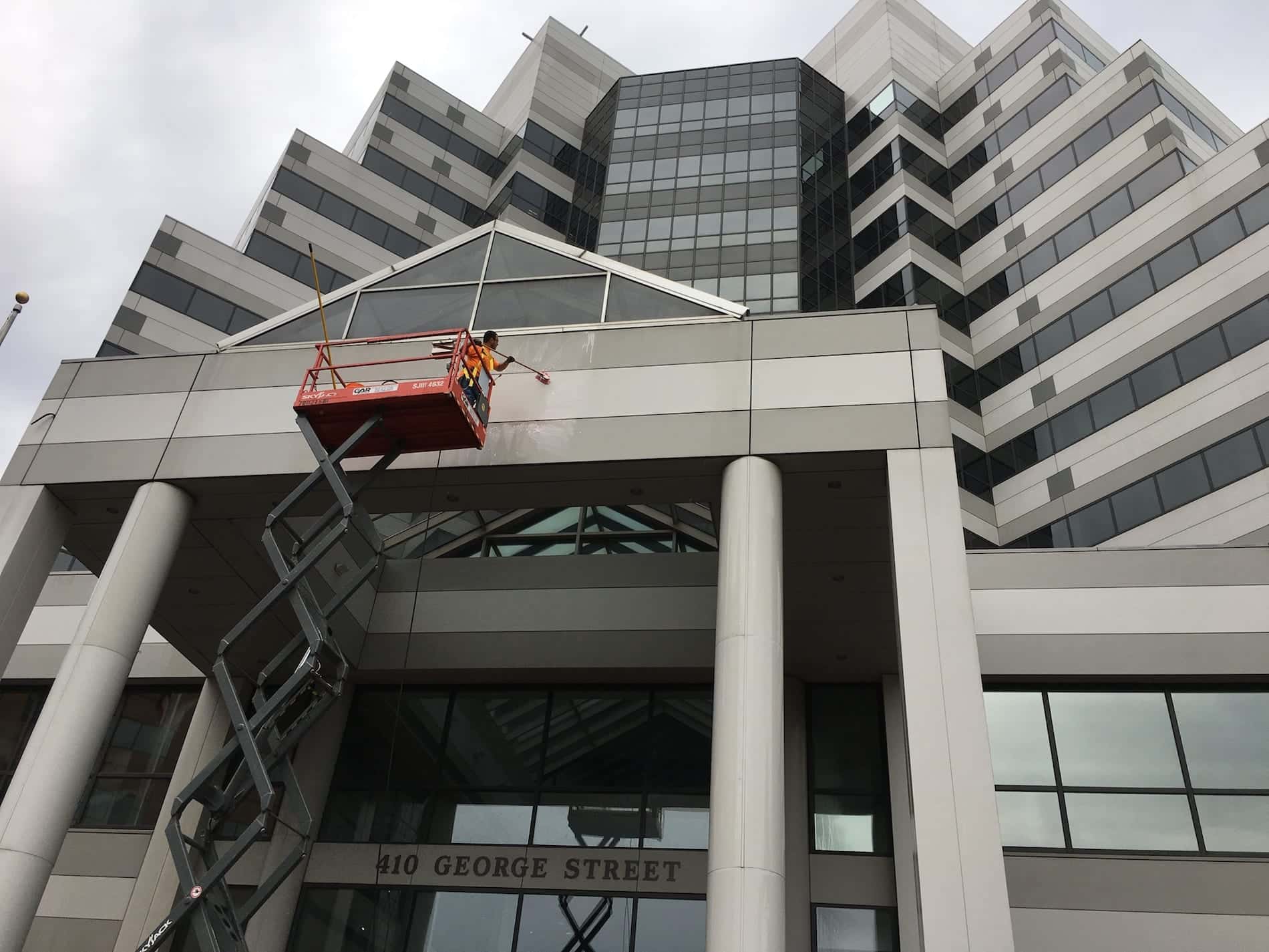 Commercial Building Pressure Washing PSI Pressure