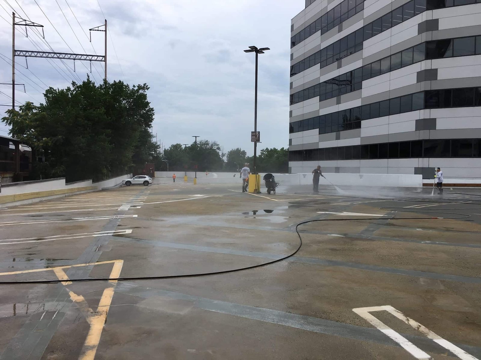 PSI concrete cleaning