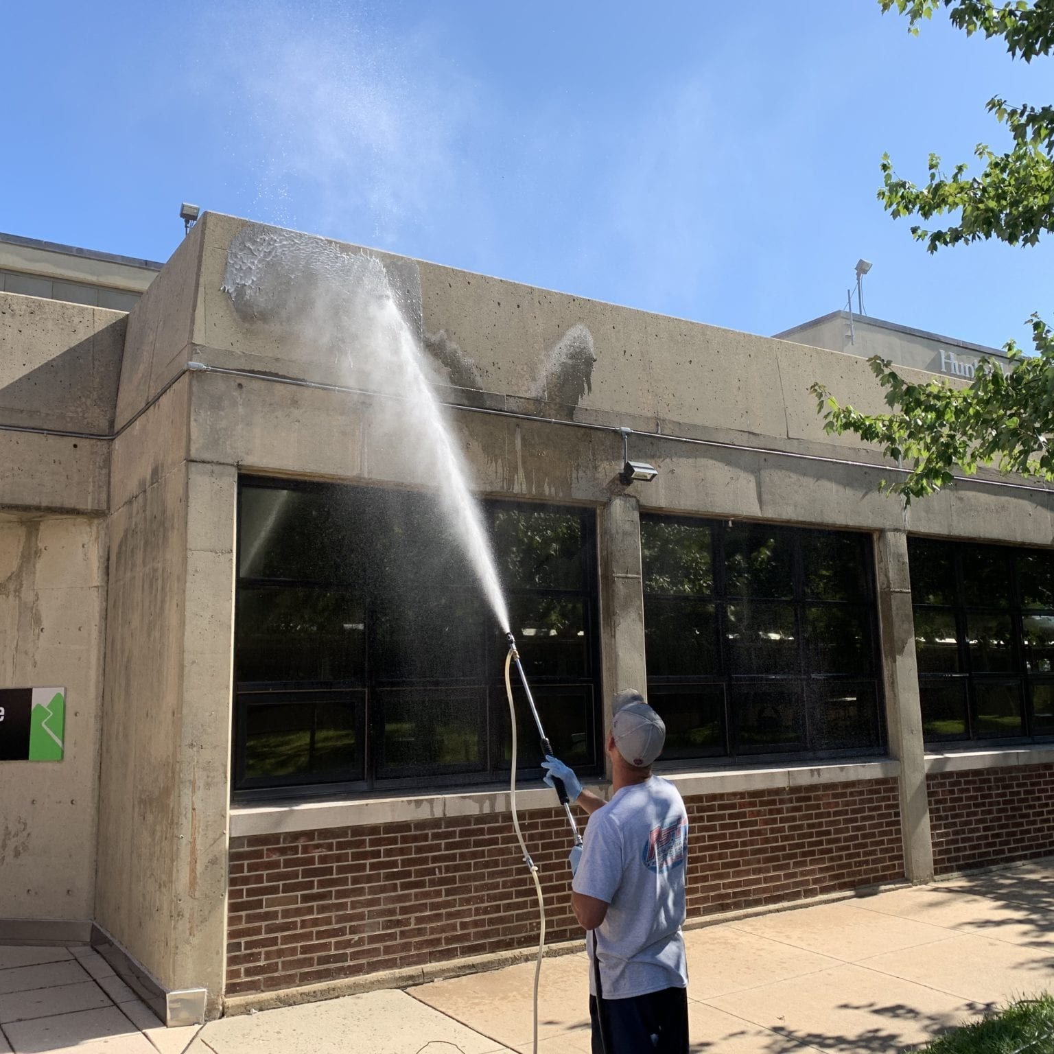 Commercial Building Cleaning services from PSI Pressure Washing. Call Today.