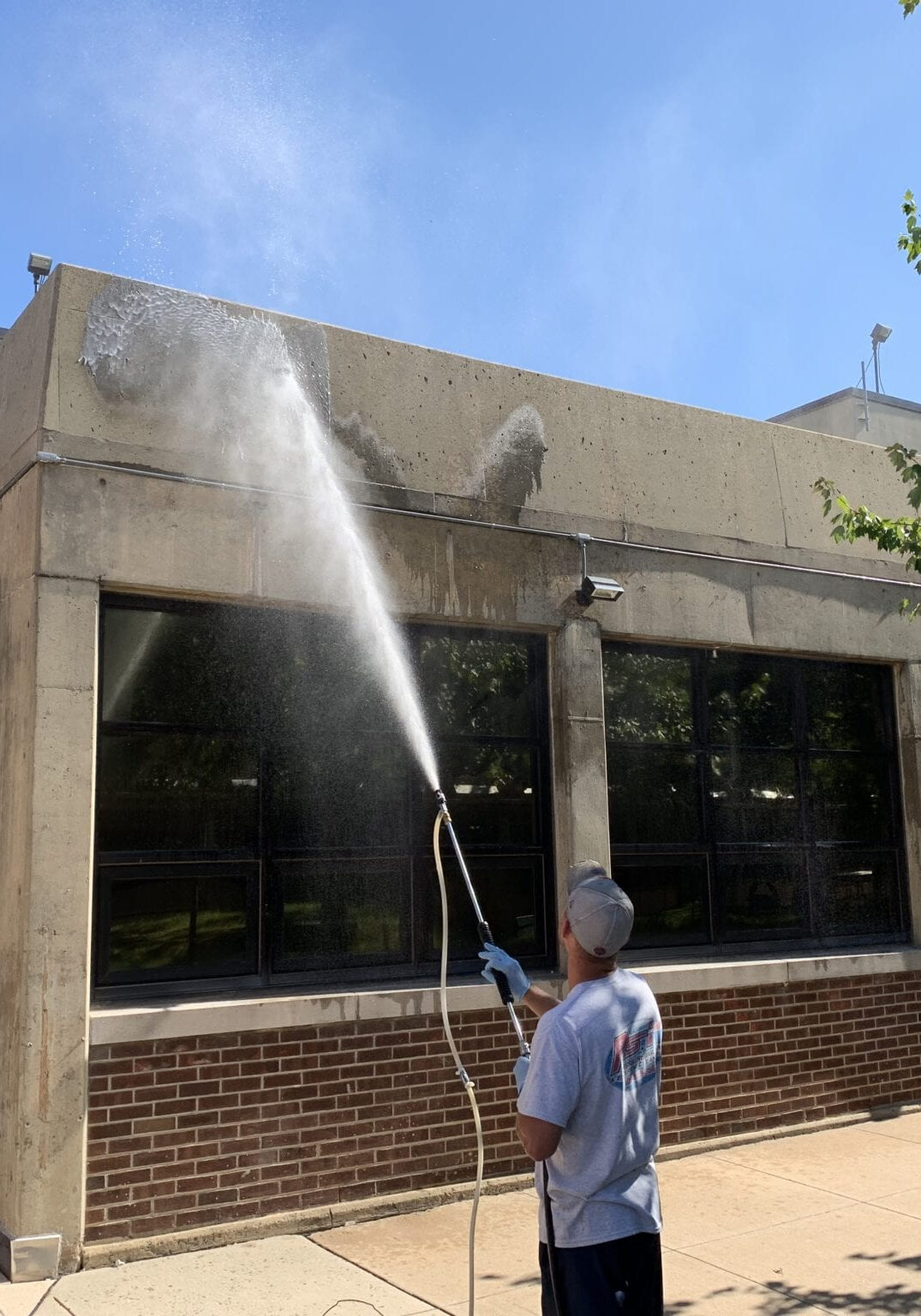 Commercial Building Cleaning services from PSI Pressure Washing. Call Today.