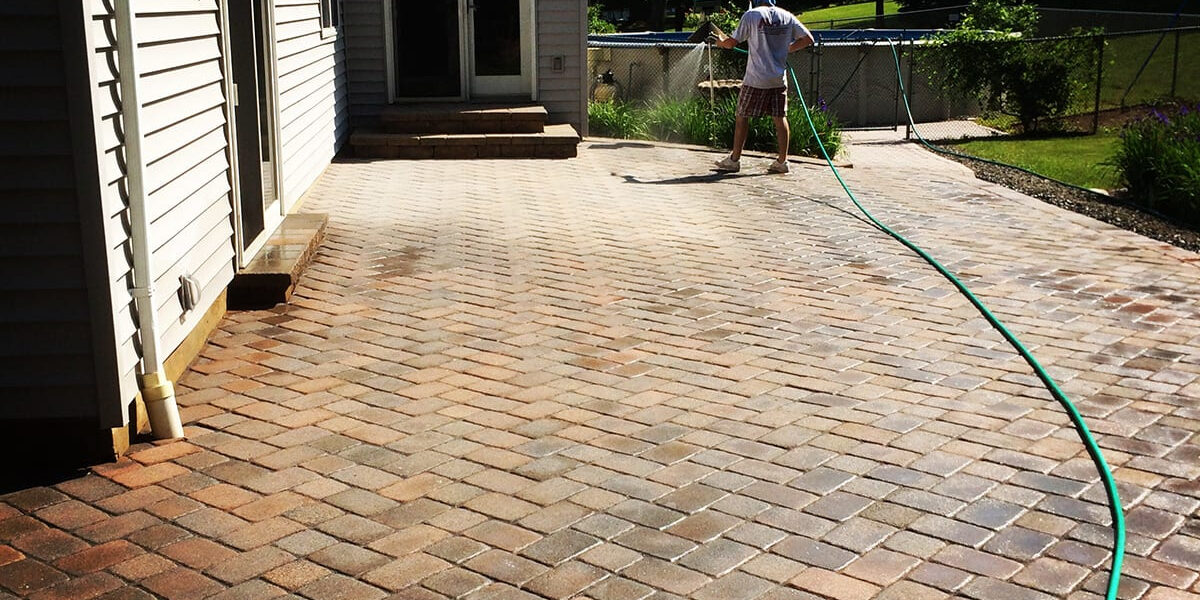 BRICK PAVER CLEANING & RESANDING