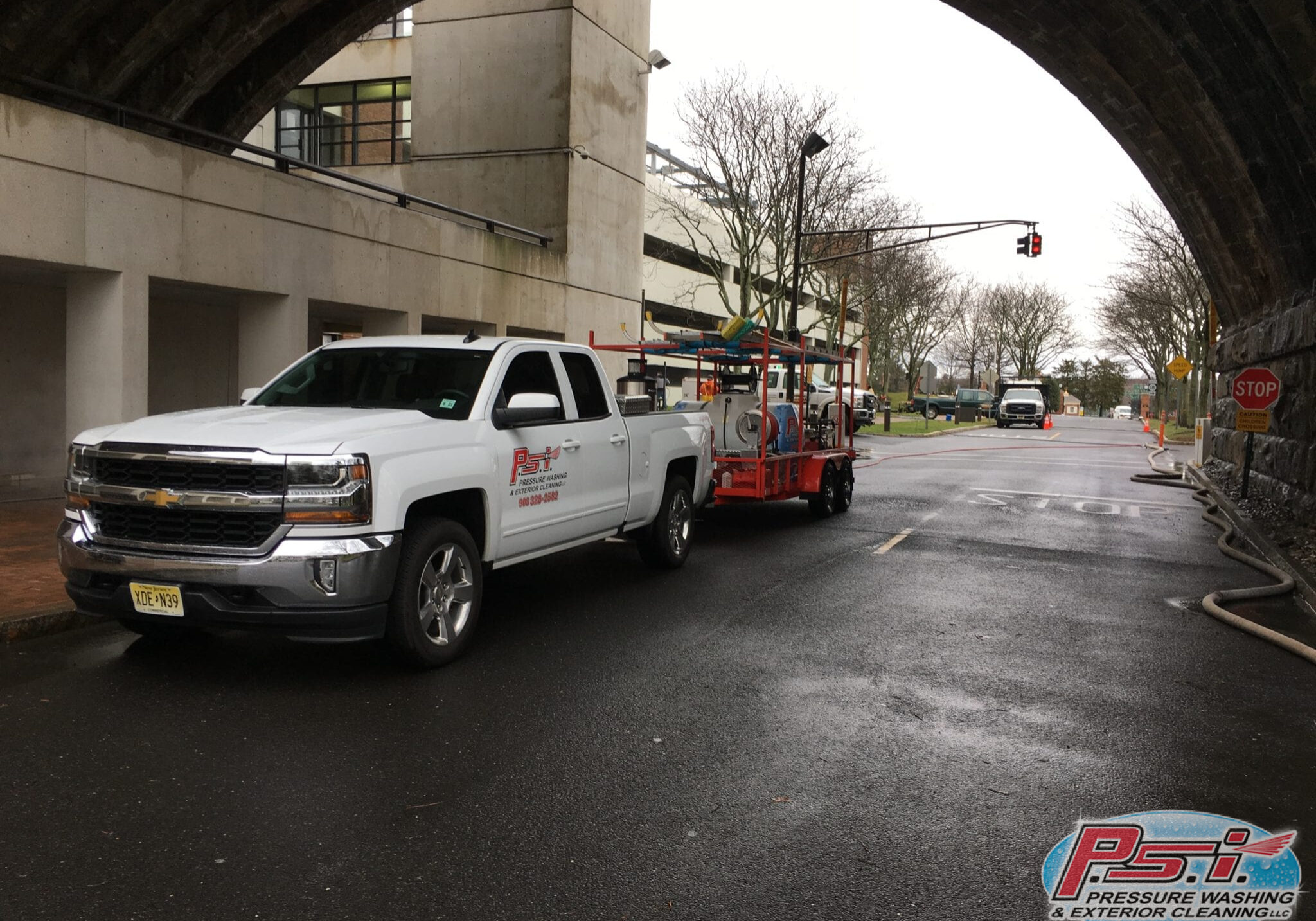 Parking Garage Structure Cleaning